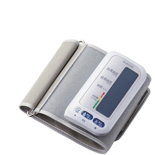 ECLEAR 上腕式血圧計シリーズ HCM-AS01BTWH （ホワイト）
