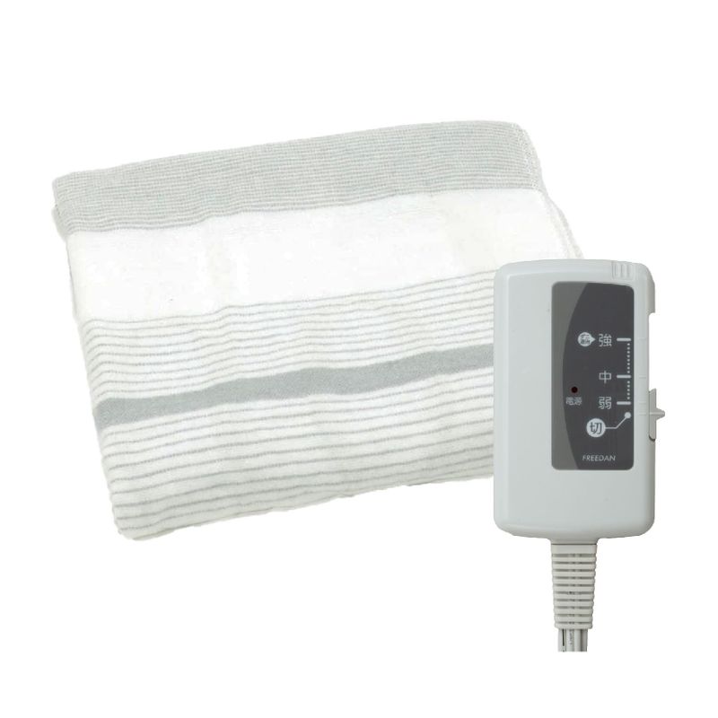 フリーダム（家電） 電気しき毛布 FCS402H （グレイボーダー） FREEDAN 電気毛布の商品画像