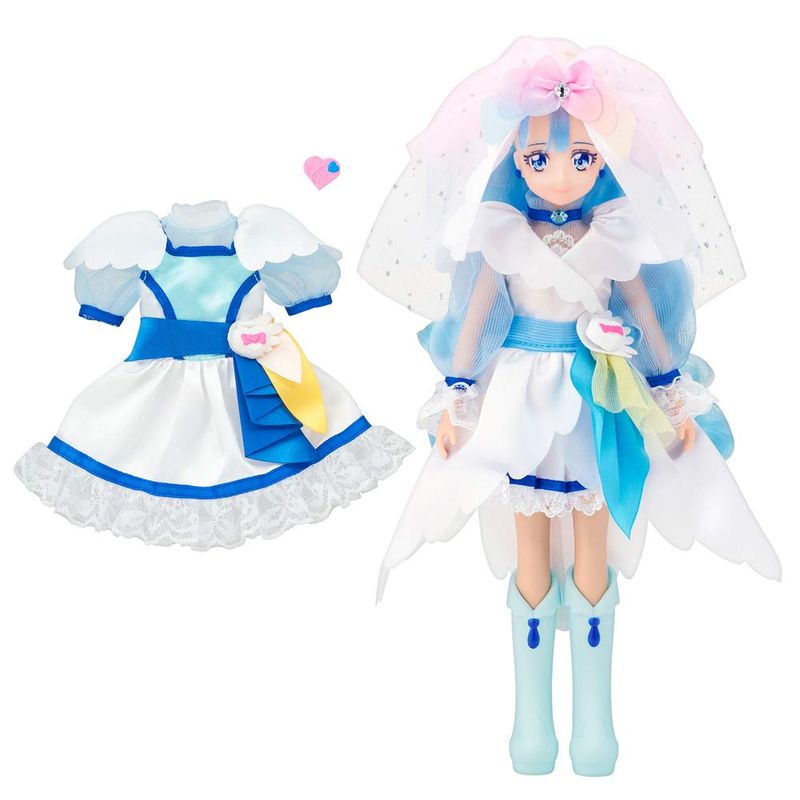 BANDAI バンダイ HUGっと！プリキュア プリキュアスタイル キュアアンジュ チアフルスタイルDX 着せかえ人形の商品画像