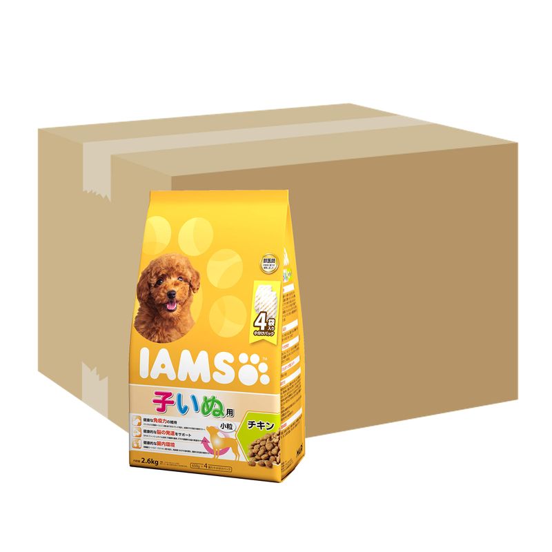 MARS（ペット用品、食品） アイムス 12か月までの子いぬ用 チキン 小粒 2.6kg×4個 アイムス（マース） ドッグフード ドライフードの商品画像