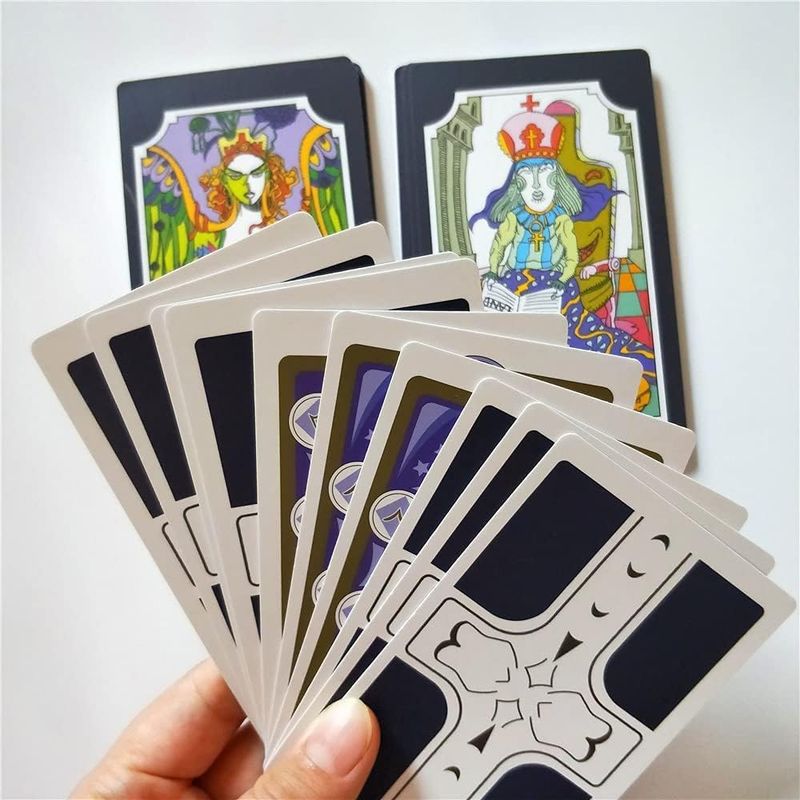  JoJo's Bizarre Adventure tarot card 53 sheets tarot .. life divination tarot card jojo Kujo Jotaro empty article ... good .. higashi person .. divination ka