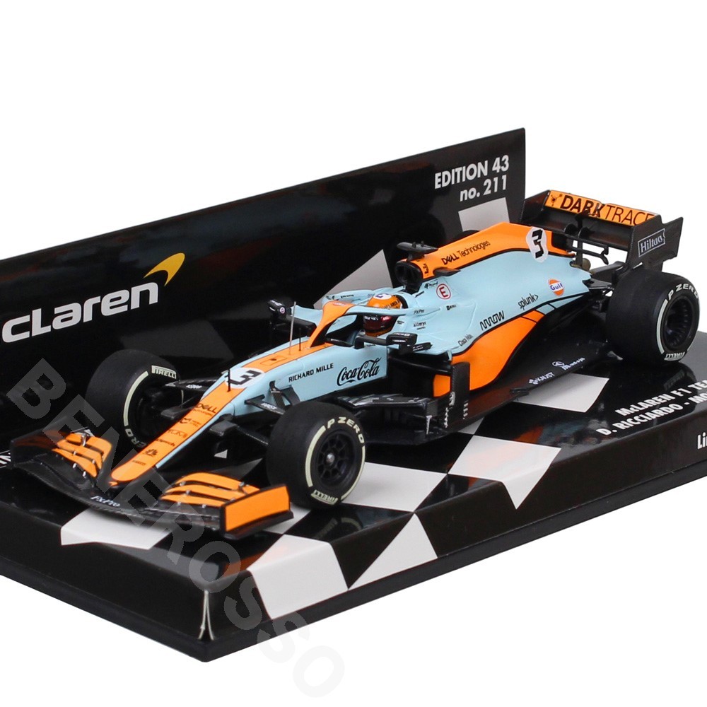 ミニチャンプス マクラーレン F1チーム MCL 35M ダニエル・リカルド