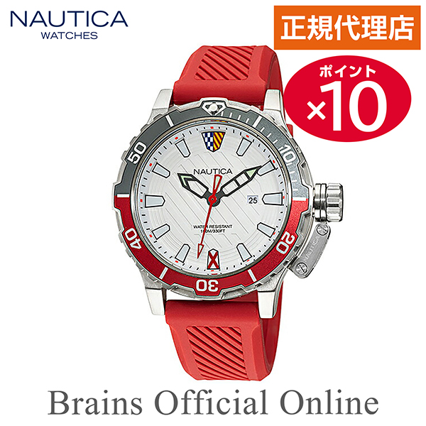 NAUTICA NAUTICA GLENROCK LAGOON NAPGLS110 （レッド） メンズウォッチの商品画像