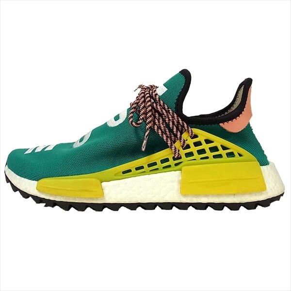 adidas PHARRELL WILLIAMS × NMD HUMANRACE TRAIL "CLOUDS" AC7188 （サングロウ/コアブラック/イクイップメントイエロー） adidas Originals NMD メンズスニーカーの商品画像