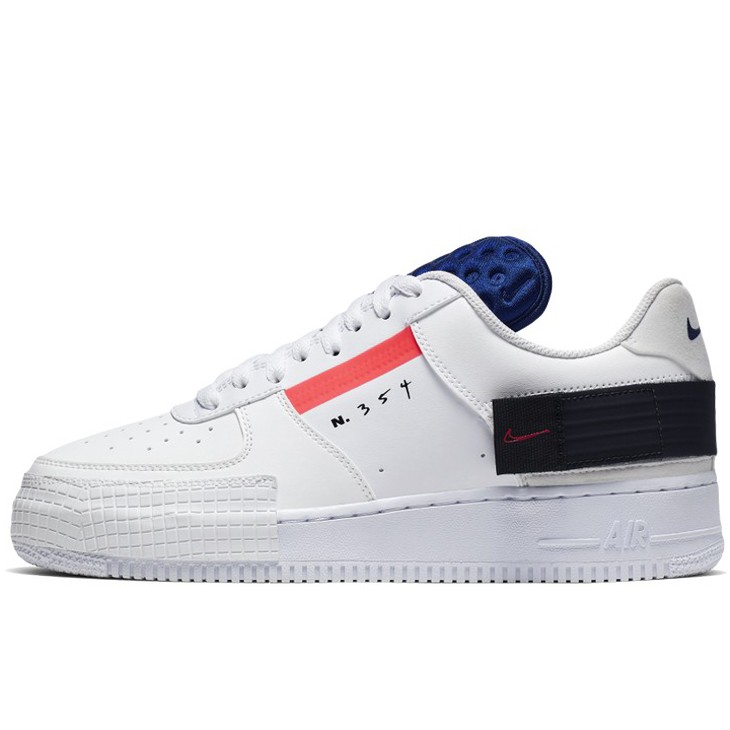 NIKE AIR FORCE 1 TYPE CI0054-100 （サミットホワイト/レッドオービット/ホワイト/ブラック） エア フォース 1 メンズスニーカーの商品画像