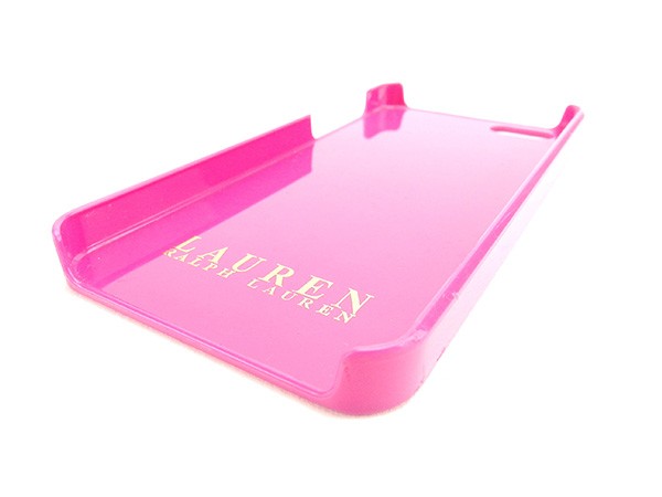  Ralph Lauren iPhone case iPhone5s lady's Logo pink used 