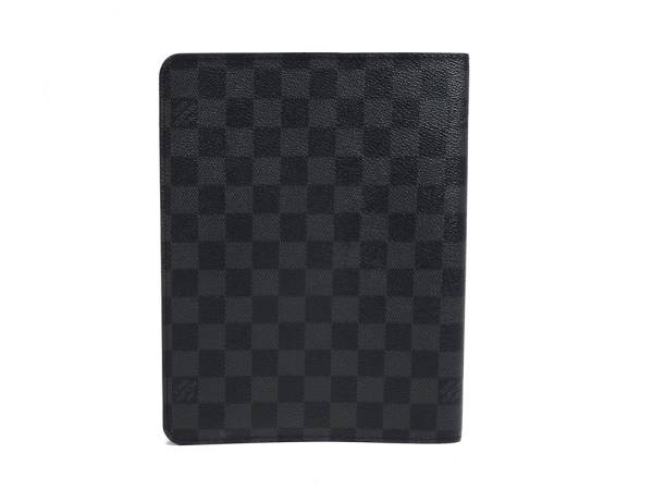  Louis Vuitton Agenda вид low Damier gla Fit R20974 Damier черный чёрный обложка для записной книжки Note покрытие 