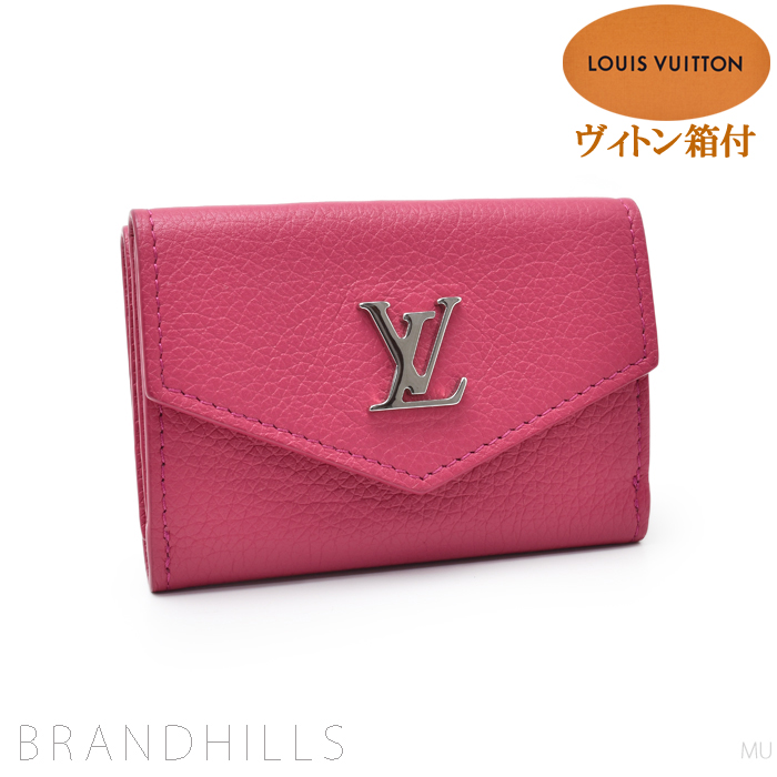 LOUIS VUITTON ポルトフォイユ・ロックミニ M67858 （ホットピンク） レディース三つ折財布の商品画像