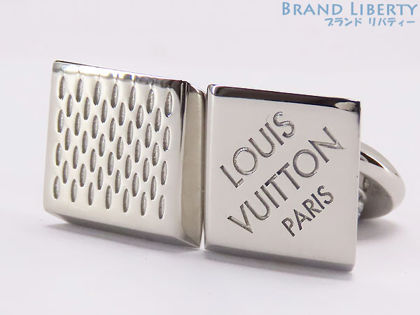 ブトン ドゥ マンシェット・ダミエ M61975 （シルバー）