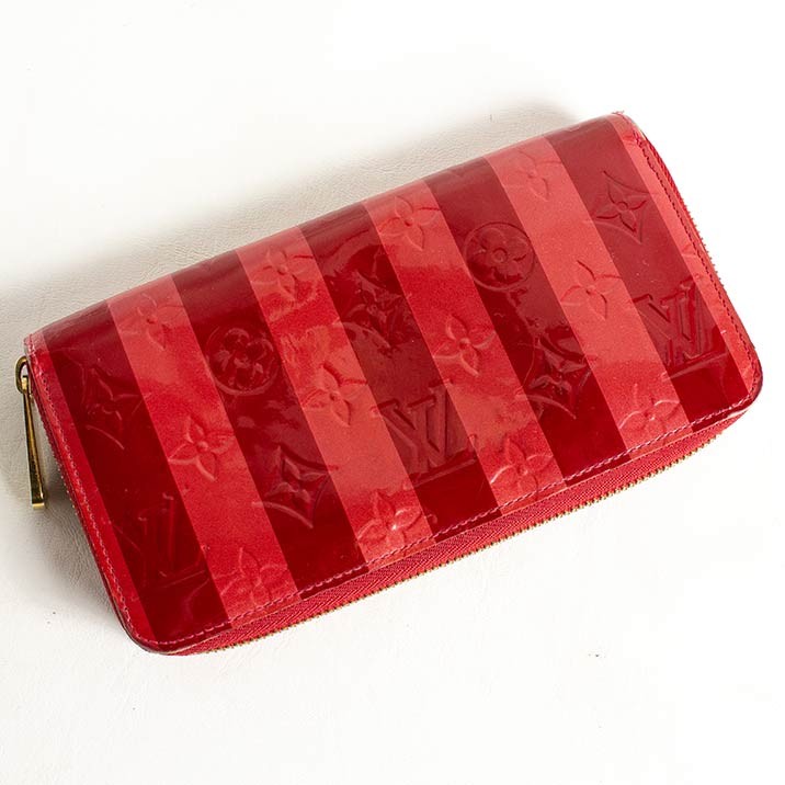 ルイヴィトン 長財布 LOUIS VUITTON 破格本物 ヴェルニ ジッピー