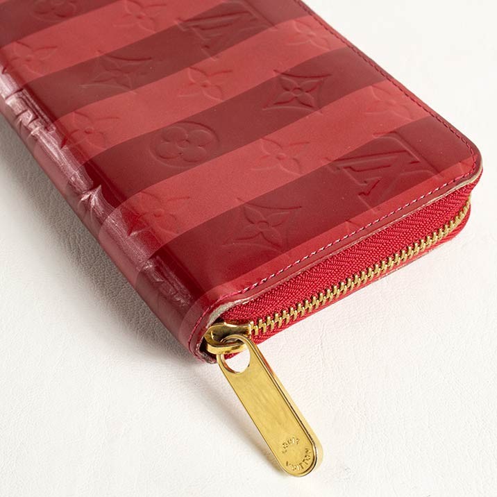 ルイヴィトン 長財布 LOUIS VUITTON 破格本物 ヴェルニ ジッピー