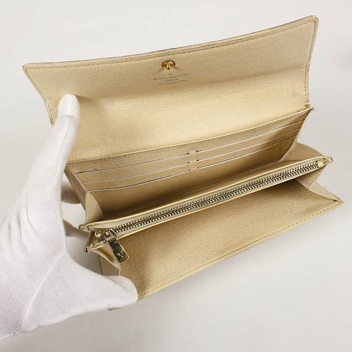 ルイヴィトン 長財布 LOUIS VUITTON 破格本物 ダミエアズール