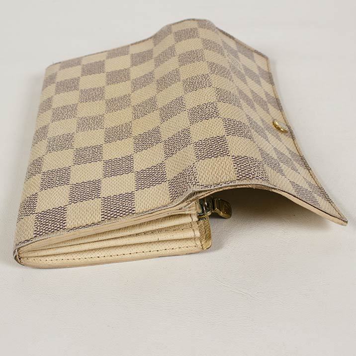 ルイヴィトン 長財布 LOUIS VUITTON 破格本物 ダミエアズール