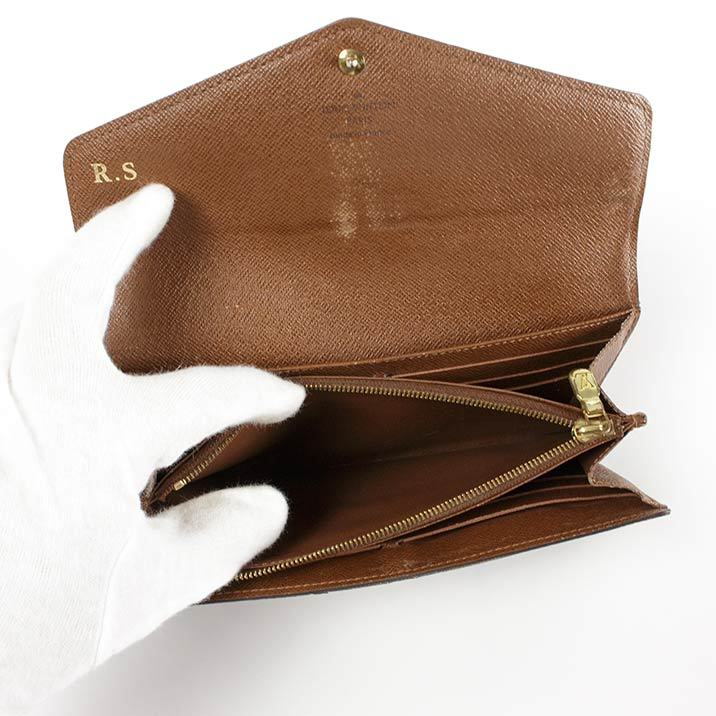 レディースファッション Vuitton ルイヴィトン 破格本物 新型 ポルトフォイユサラ 中古 長財布 中古 送料無料 ポイント２倍 Louis 新型 売れ筋 ファッション雑貨ブランドクイーン モノグラム