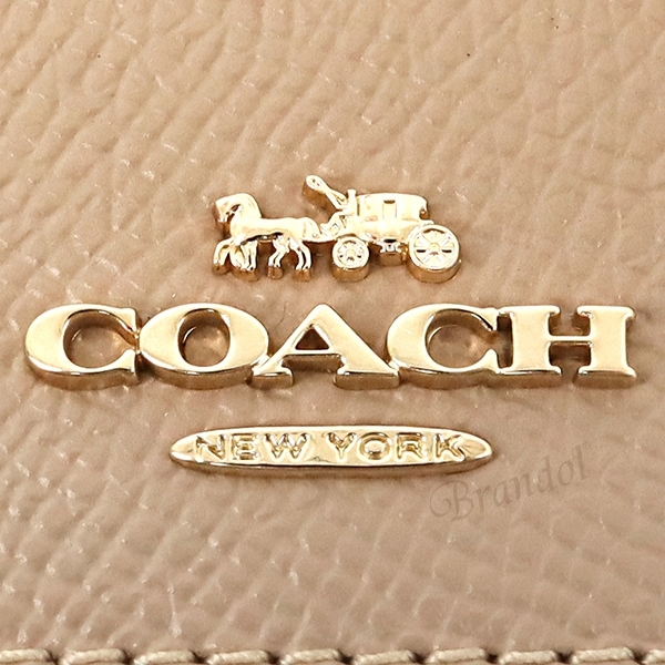 {P5 times _29 day 23:59 till } Coach card-case COACH lady's men's leather plain card-case each color 87731