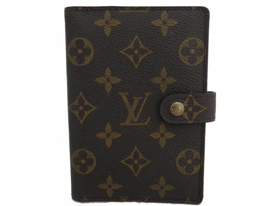  Louis Vuitton Louis Vuitton обложка для записной книжки монограмма Agenda PM монограмма парусина Brown x Gold металлические принадлежности рекомендация 