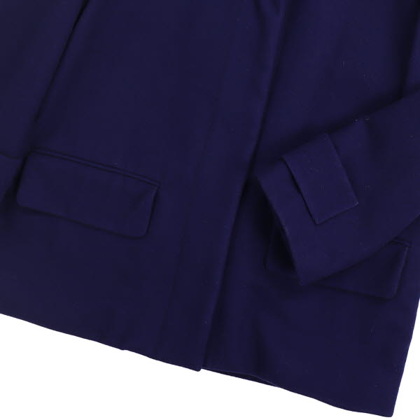  Chloe f-teto пальто 36 S соответствует 2way капот удален возможно соотношение крыло покрой шерсть средний длина женский темно-синий Chloe |LYP участник ограничение распродажа |51LD16