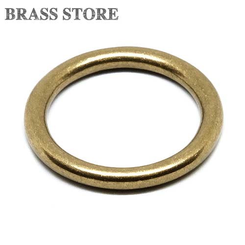  brass circle can (39mm) brass pa- touring custom wheel .. key holder key ring two -ply can leather craft bag ma LUKA n