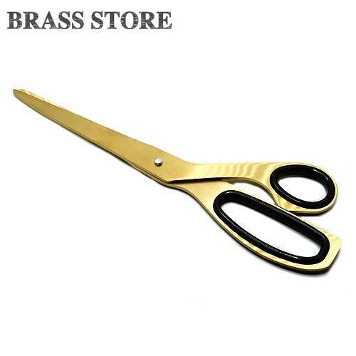  stainless steel tongs ( Gold )si The - scissors . stationery goods tool miscellaneous goods stationery Vintage sewing dressmaking daily necessities Raver gold color 