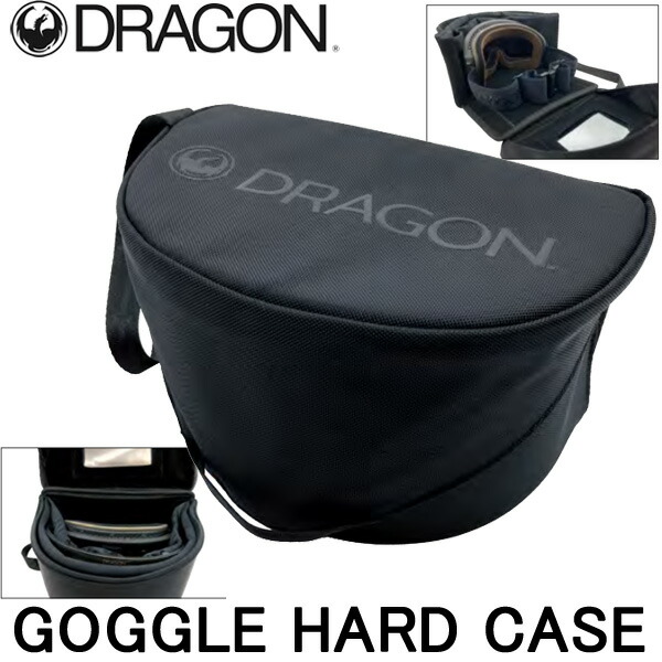 DRAGON/ Dragon GOGGLE HARD CASE защитные очки жесткий чехол большой размер соответствует сноуборд лыжи 
