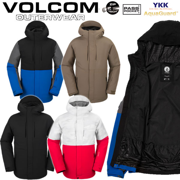23-24 VOLCOM/ Volcom V.CO OP jacket мужской женский водонепроницаемый жакет одежда для сноуборда зимняя одежда -2024