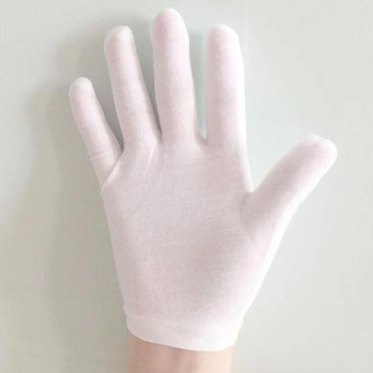 [ бесплатная доставка ] белый перчатки 12 комплект Kids ребенок ..... предотвращение перчатки хлопок . хлопок . белый перчатки ..... рука .. "дышит" ... сухой меры sms перчатки 