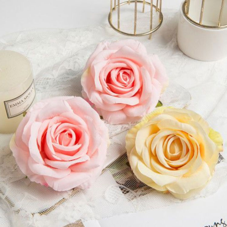 [ free shipping ] artificial flower 11cm flower only 5 piece set flower motif accessory parts rose rose rose petal cloth made a-tifi car ru flower 