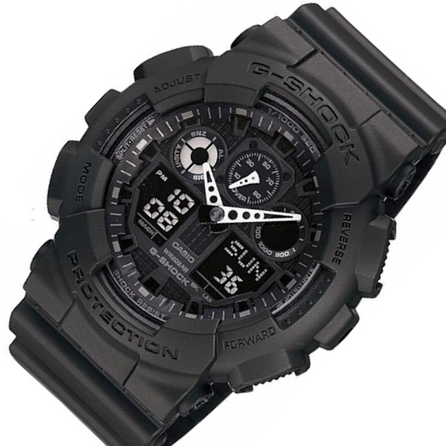 CASIO G-SHOCK 海外モデル GA-100-1A1 G-SHOCK メンズ腕時計 - 最安値