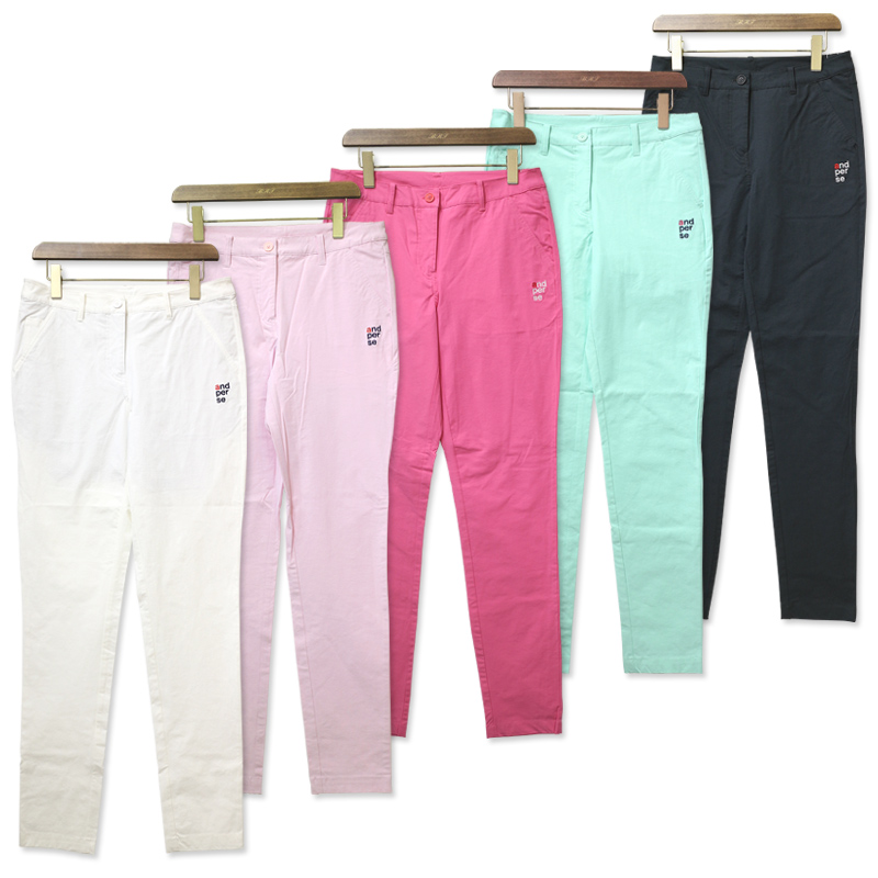  Anne Pas .and per se AFS5002E1 lady's long pants stretch Golf wear sport wear large size spring summer autumn 