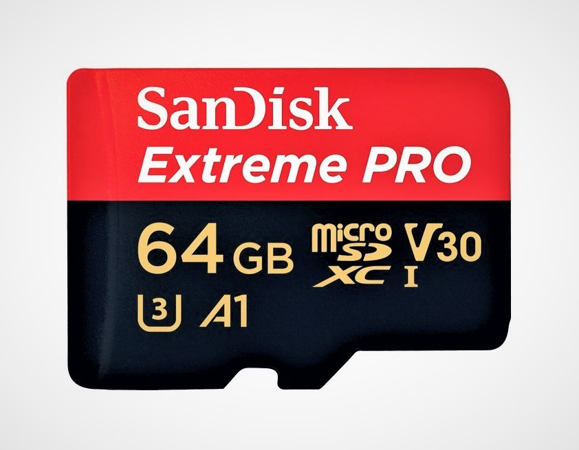 SanDisk Extreme PRO SDSQXCG-064G-GN6MA （64GB） MicroSDメモリーカードの商品画像