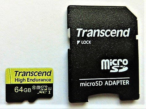 Transcend High Endurance TS64GUSDXC10V （64GB） MicroSDメモリー