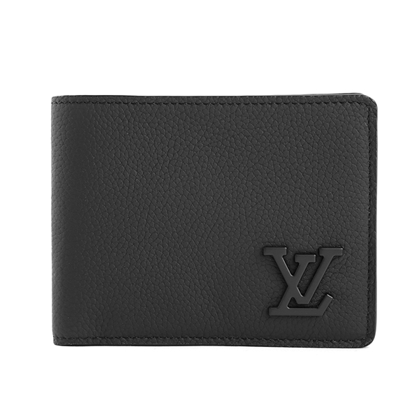 LOUIS VUITTON LV アエログラム ポルトフォイユ・ミュルティプル M69829 （ブラック） ポルトフォイユ・ミュルティプル メンズ二つ折り財布の商品画像