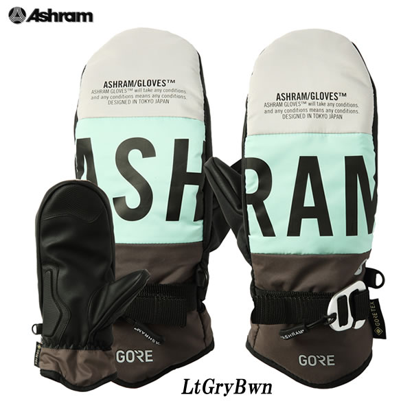  free shipping ( Okinawa prefecture excepting )23-24 ASHRAM glove DGMA ASRM23W08: regular goods /ashu Ram / men's / snowboard / mitten /mito/snow