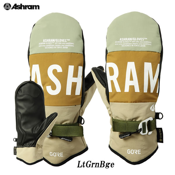  free shipping ( Okinawa prefecture excepting )23-24 ASHRAM glove DGMA ASRM23W08: regular goods /ashu Ram / men's / snowboard / mitten /mito/snow