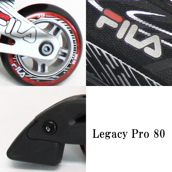 23SS FILA inline skates LEGACY PRO 80 010622090: regular goods / men's / lady's / filler / roller blade /skate