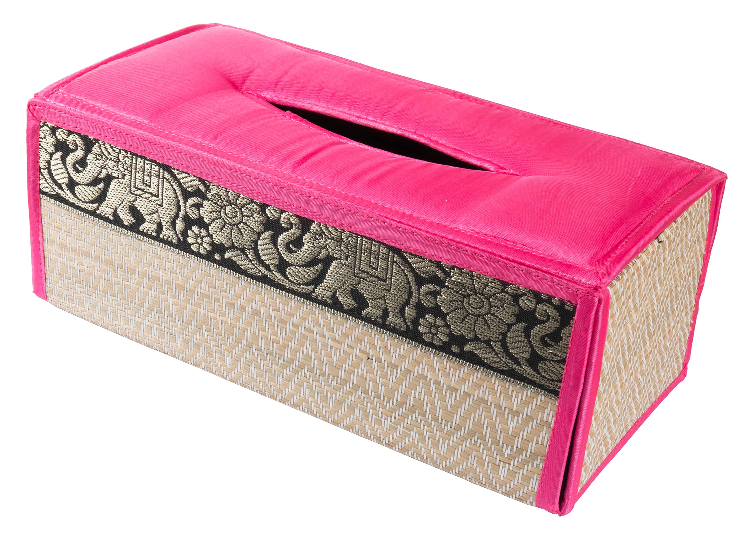  tissue box cover (Pink Fuchsia)