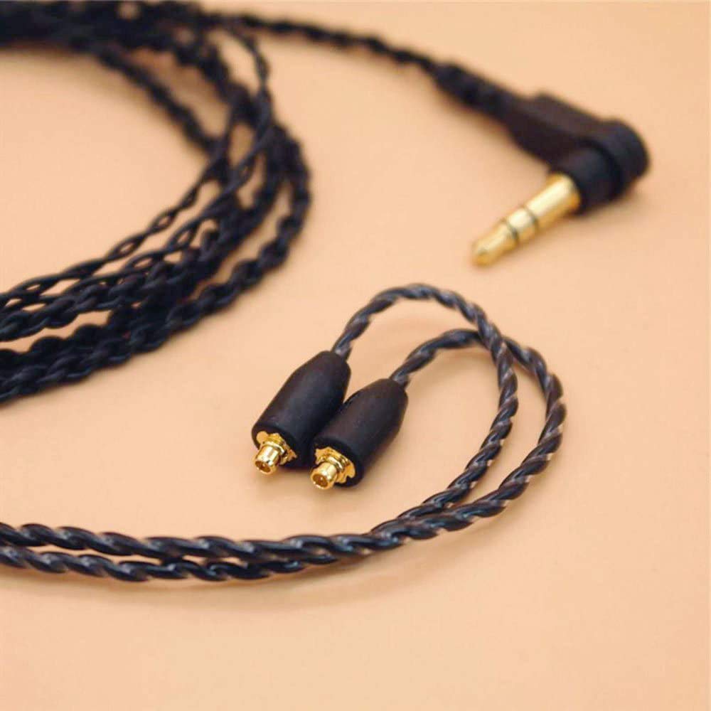 se215like- blue black MMCX слуховай аппарат кабель DIY Shure SE215 / SE315 / SE425 / SE535 / SE846