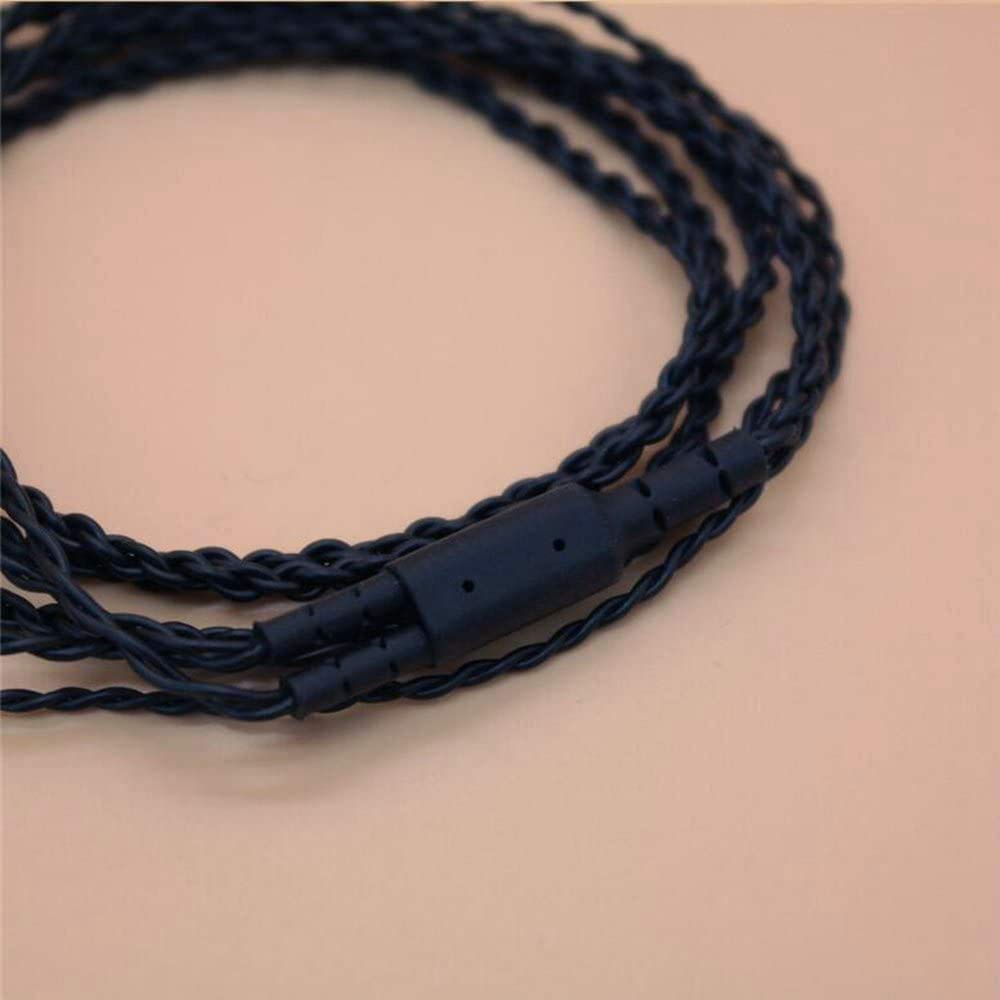 se215like- blue black MMCX слуховай аппарат кабель DIY Shure SE215 / SE315 / SE425 / SE535 / SE846