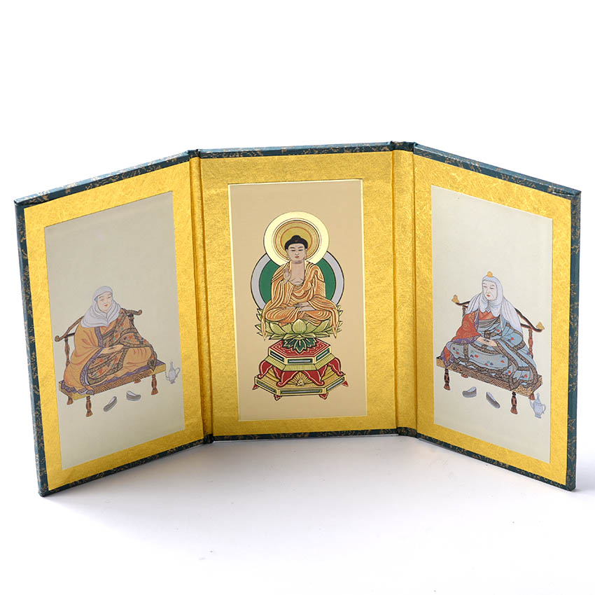  Mini .book@.( small )ej three folding book@./ hanging scroll _ Buddhist altar fittings supplies _ memorial _.book@._ Mini _ small size _. orchid tray ._ the first tray _ new tray 