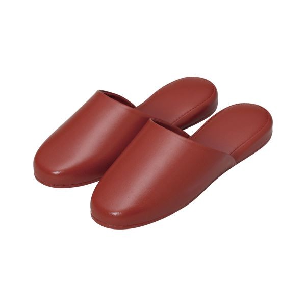 オーミケンシ ビニールスリッパ × 10足 5705-10 （ブラウン ） スリッパの商品画像