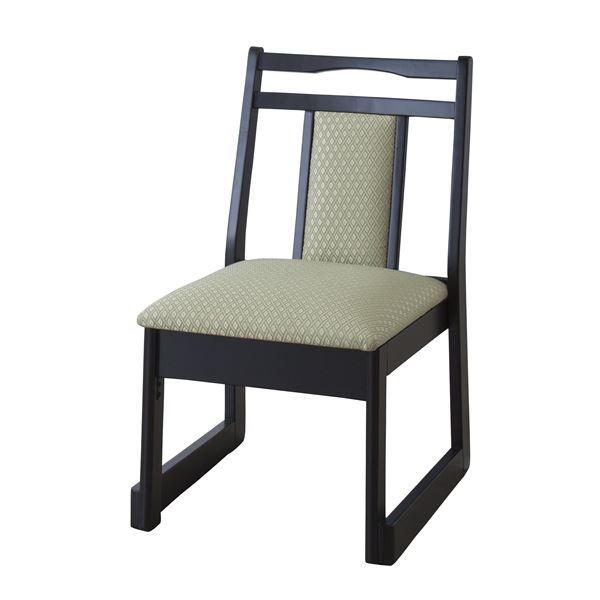 東谷 座敷チェア W460×D560×H700×SH380mm BC-335GR グリーン色 座椅子、高座椅子の商品画像