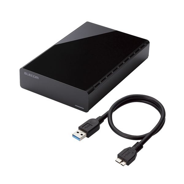 ELECOM ELD-CED020UBK ［USB3.0対応外付けハードディスク e：DISK ELD