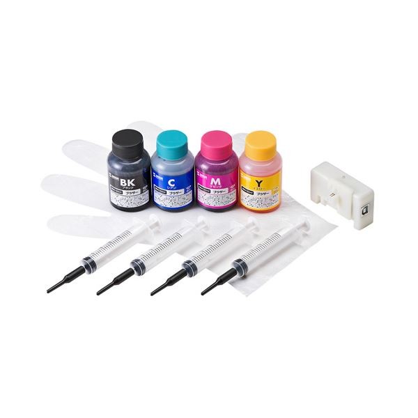 詰め替えインクセット INK-LC213BS60R （3色セット・各60ml リセッター付き）の商品画像