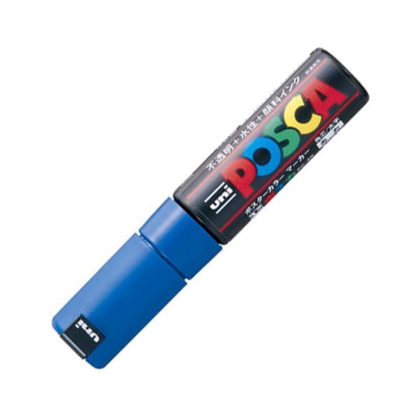 三菱鉛筆 ポスカ 太字角芯 （青） PC8K.33 ×30本 ポスカ マーカーの商品画像