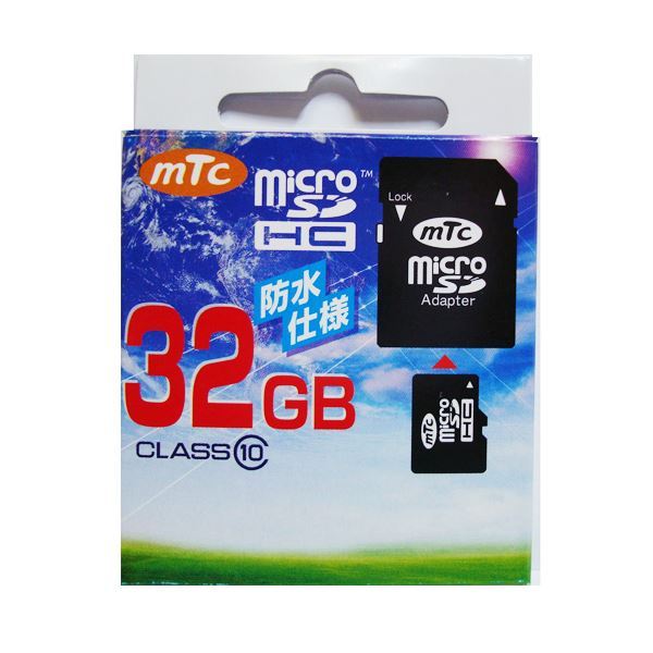 MTC MT-MSD32GC10W （32GB） MicroSDメモリーカードの商品画像
