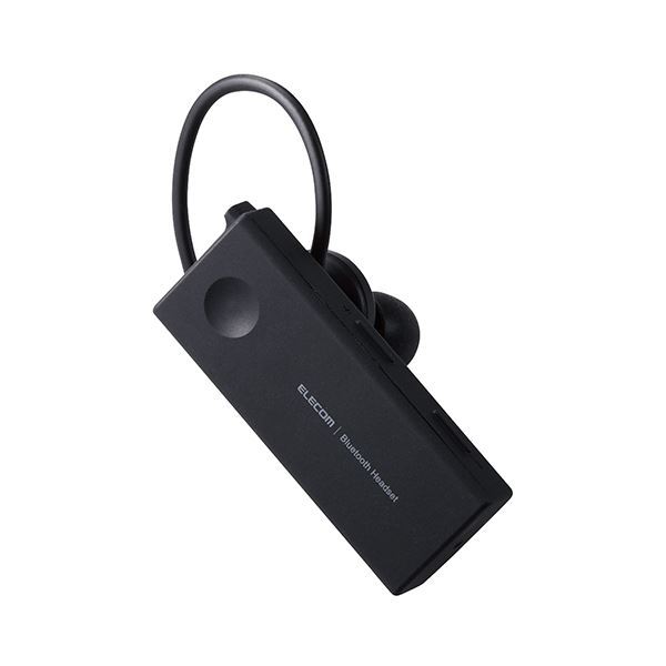 ELECOM 防水Bluetoothヘッドセット LBT-HSC10WPMPBK（ブラック） イヤホンマイク、ヘッドセットの商品画像