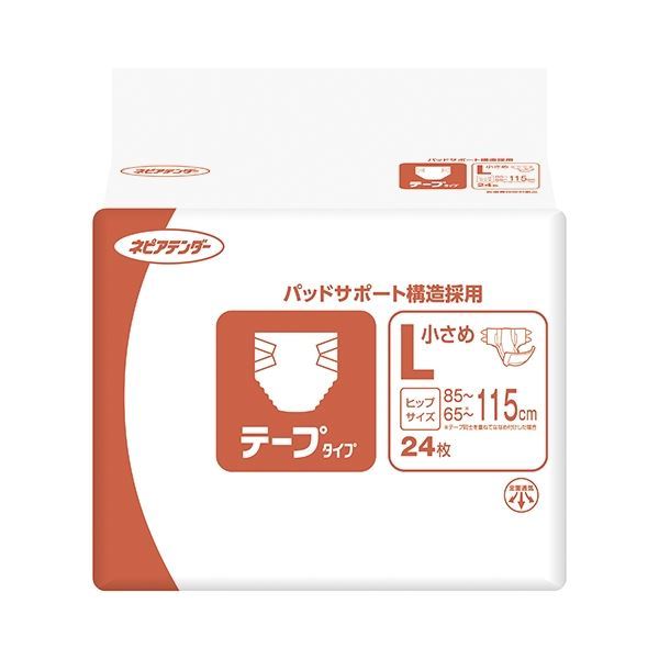 王子ネピア ネピアテンダー テープタイプ Mサイズ 24枚入 × 3個 ネピア