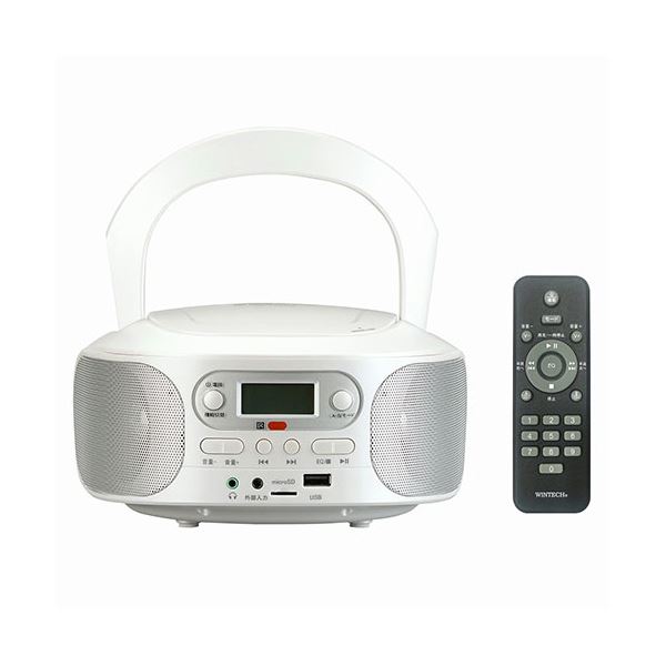 TOSHIBA SD/CDラジオ TY-CB100（W） ホワイト CDラジカセ - 最安値