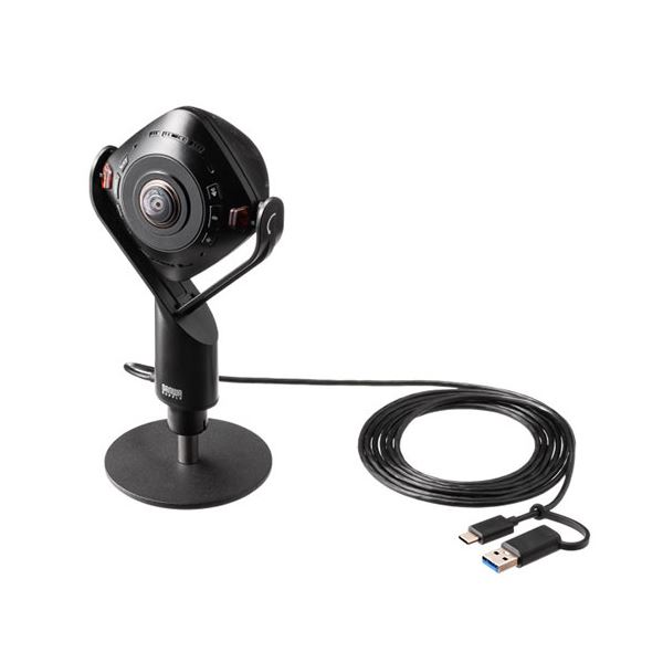SANWA SUPPLY 360度Webカメラ 400-CAM084 Webカメラ - 最安値・価格
