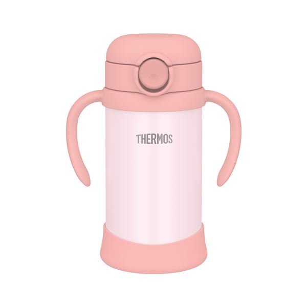 THERMOS THERMOS まほうびんのベビーストローマグ FJT-350（ピーチ） 子ども用水筒の商品画像